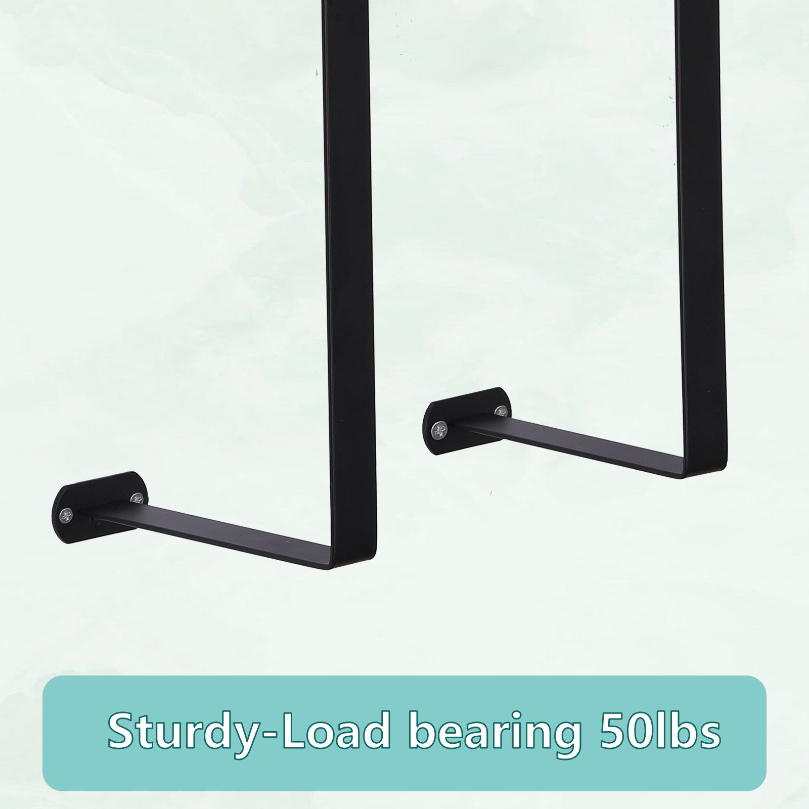 Wall Mounted Bathroom Towel Rack with Wooden Shelf - Metal Holder for Rolled Bath Towels in RVs & Small Spaces