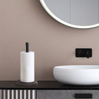 An industrial wind black kitchen countertop paper towel rack, kitchen practical simple style countertop paper towel rack