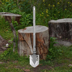 Multi-Functional Camping Shovel and Axe Set, Military Survival Kit with Folding Shovel and Tactical Hatchet for Off-Roading and Hiking,