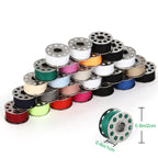 12 Colour Sewing Thread Set, 27.5 Yard Thread Set and 33 Yard Spool Spool Including 16 Spools and Set Ruler Needle Sewing Machine Needle Sewing Needle Sewing Thread