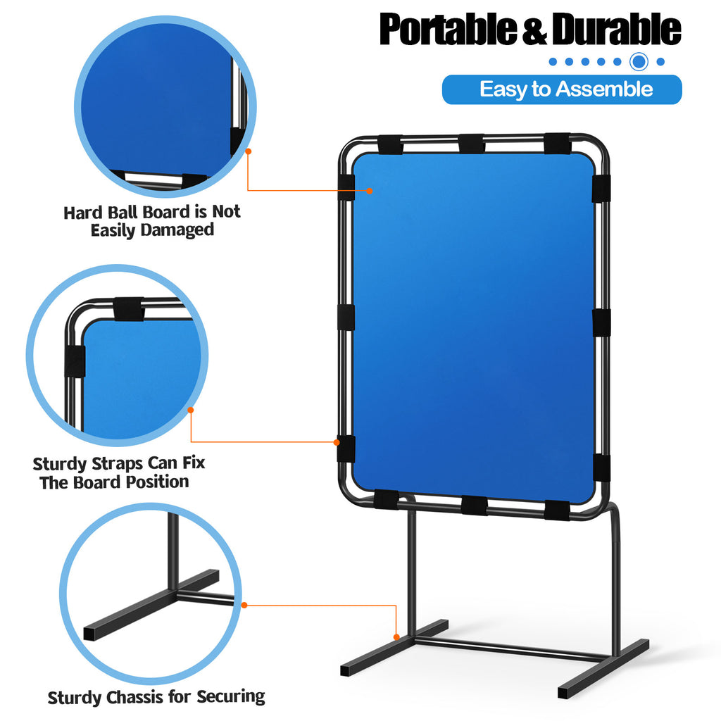 Adjustable Baseball Strike Zone Target, Pitching Practice Target for Kids & Training