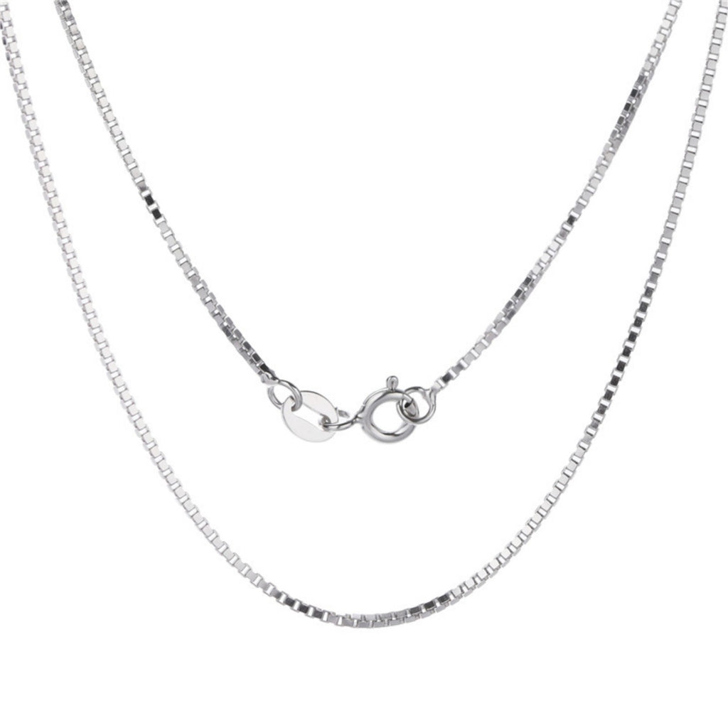 Elegant 925 Sterling Silver 1mm Rope Chain Necklace for Women, Dainty Italian Style Jewelry with Easy-to-Use Clasp and Polishing Cloth, Multiple Lengths Available