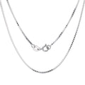 Elegant 925 Sterling Silver 1mm Rope Chain Necklace for Women, Dainty Italian Style Jewelry with Easy-to-Use Clasp and Polishing Cloth, Multiple Lengths Available