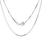 Elegant 925 Sterling Silver 1mm Rope Chain Necklace for Women, Dainty Italian Style Jewelry with Easy-to-Use Clasp and Polishing Cloth, Multiple Lengths Available