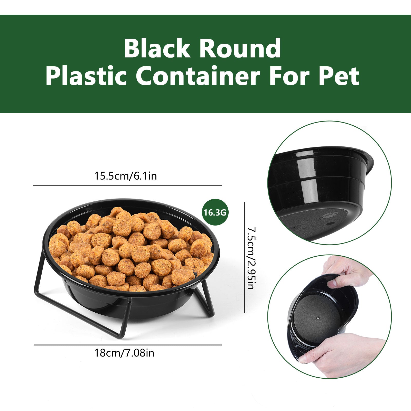50-Pack Disposable Pet Feeding Bowls with Stand - 32 oz Paper Dog Dishes for Small to Medium Dogs - Travel Water & Food Bowls