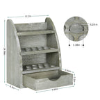 45 Slot Essential Oils Storage Rack Nail Polish Display for 10/15/20/30ml Bottle