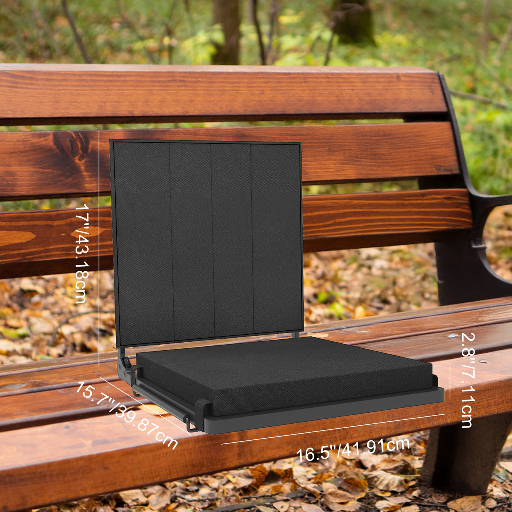 2pcs, Outdoor Folding Chair, Camping Chair, Outdoor Chair, Chair with Back, Lightweight, Easy To Use for Terraces, Courtyards, Tours, Sporting Events, Concerts and Kayaking, Black