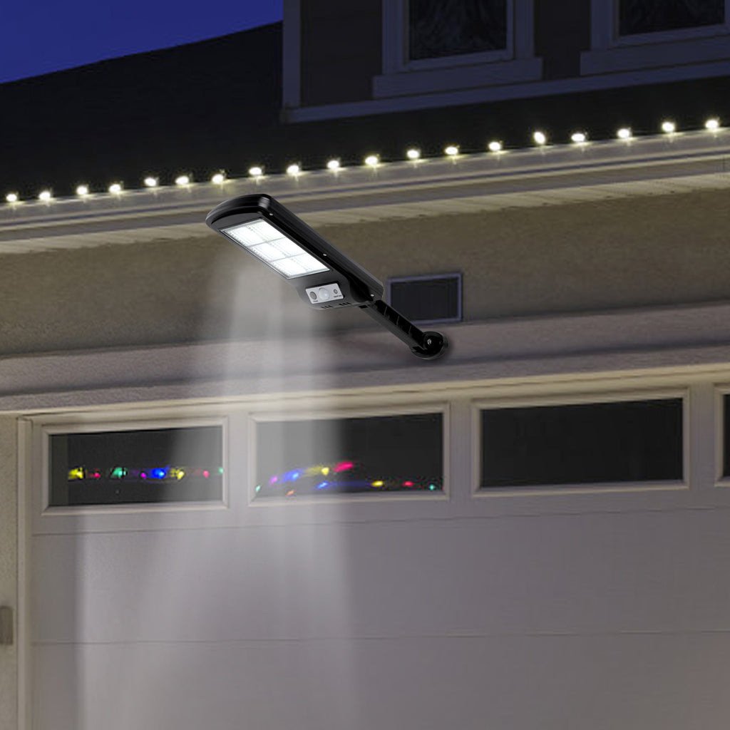 2 Pack Solar Lights Outdoor, LED Solar Flood Lights Outdoor Motion Sensor With Remote, 3 Modes Solar Lights For Outside Yard, Garden, Path & Parking Lot
