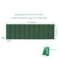 Artifical Ivy Privacy Fence (Green Apple Style) - 47.2inch x 157.5inch(40 pieces) Faux Vine Wall for Garden & Balcony