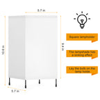 Touch Dimmable Night Light Bedside Lamp， Modern Nightstand Light for Bedroom and Dorm.