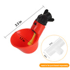 20 Pack Chicken Water Cup, Poultry Waterer, Automatic Chicken Feeder and Waterer, Chicken Water Feeder Suitable for Chicks, Ducks, Geese, Turkeys and Bunny Rabbit