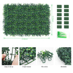 16inch x 24inch Decorative Garden Fence Panels - Small Metal Border Edging for Flower Beds & Pathways