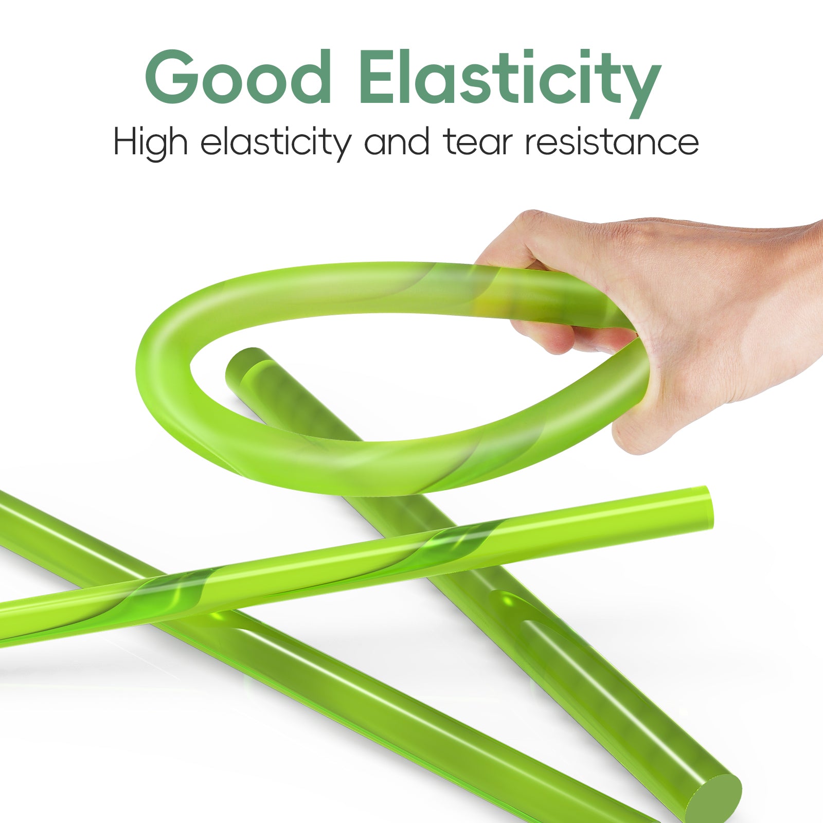 20mm Solid Round PU Rod, 20-Inch High Elasticity Polyurethane Bar for Industrial Manufacturing