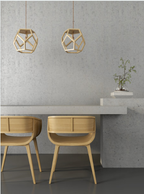 Modern Nightstand Lamp Set with Black/Linen Finish， Unique Metal Base Lamps for College Dorm.