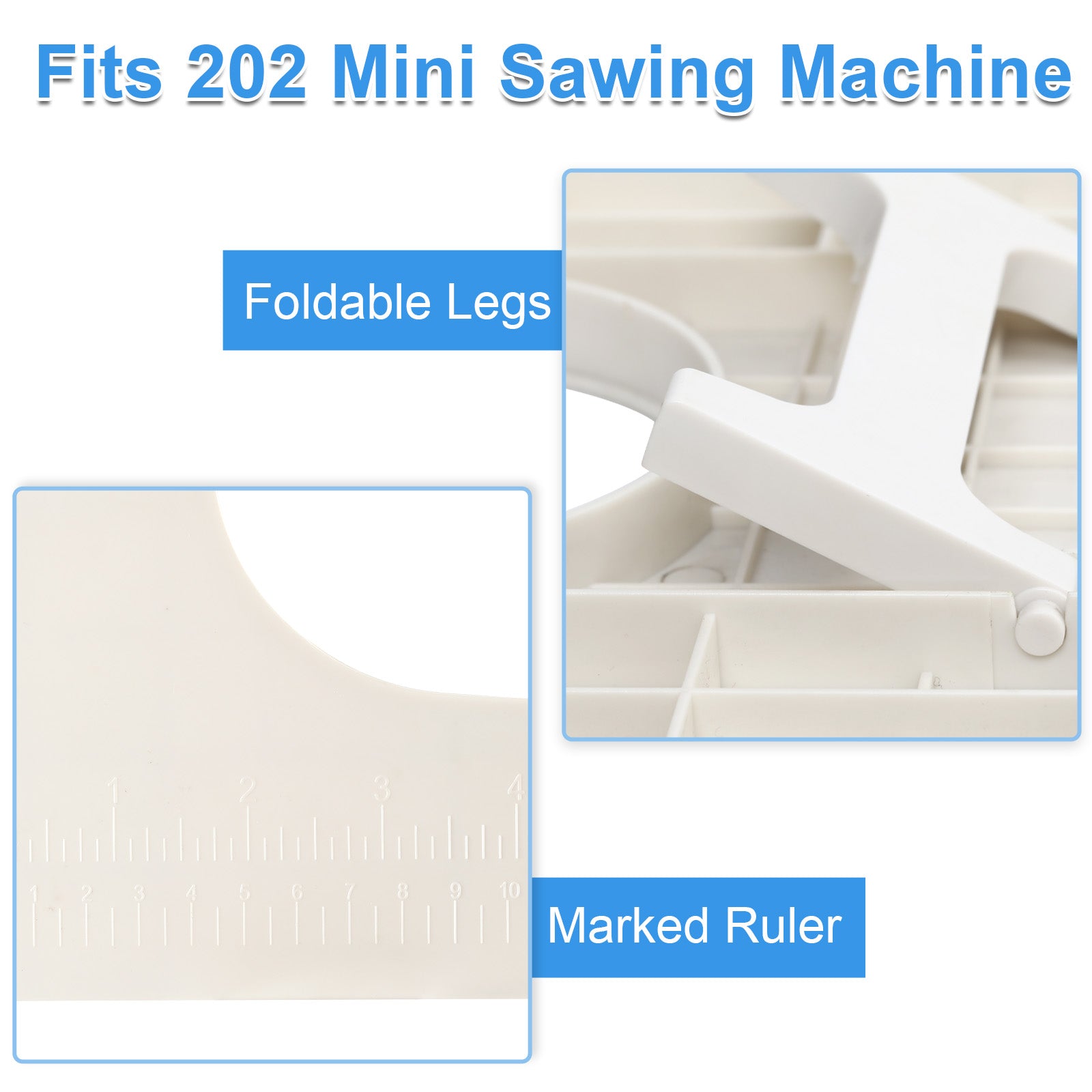 Portable Sewing Machine Extension Table, Professional Expansion Board for 202 Mini Sewing Machines
