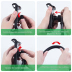Universal Flexible Neck Phone Holder, 360Â¡Ã£ Viewing Lazy Bracket for Bed, Sofa & Outdoor (Black)