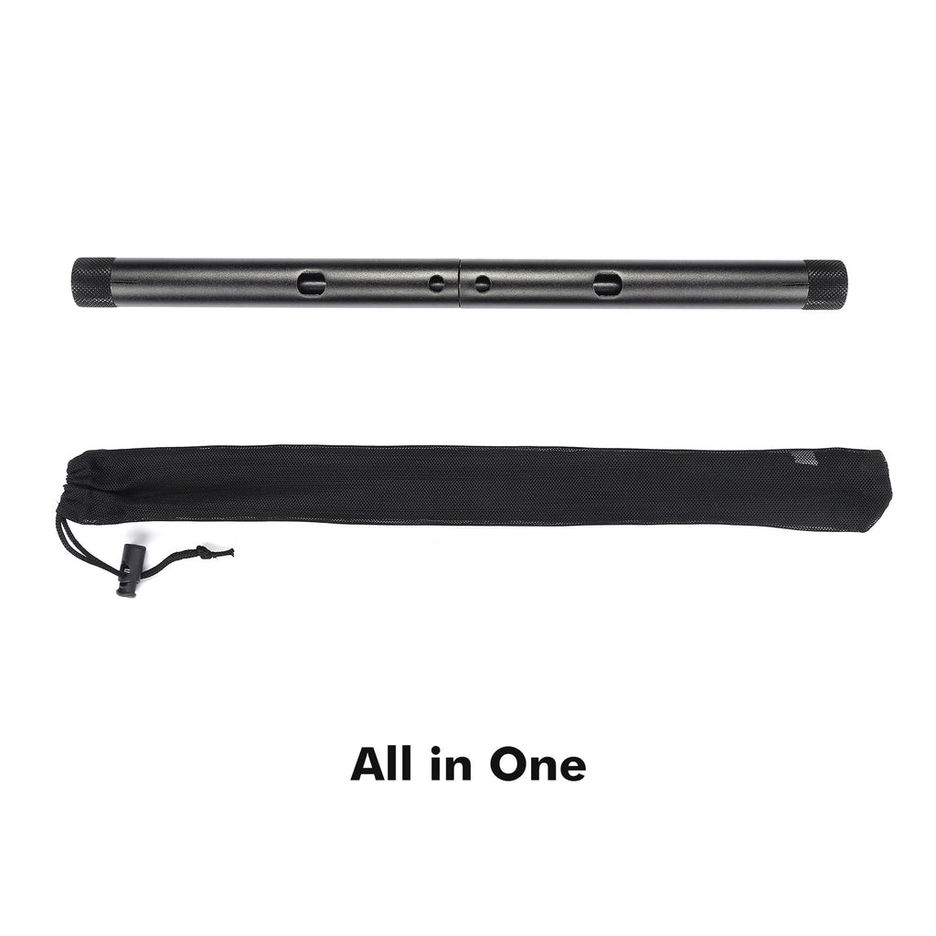 Disassembled Portable Bow Saw, Lightweight Aluminum Frame Camping Hand Saw with Storage Bag for Outdoor Wood Cutting