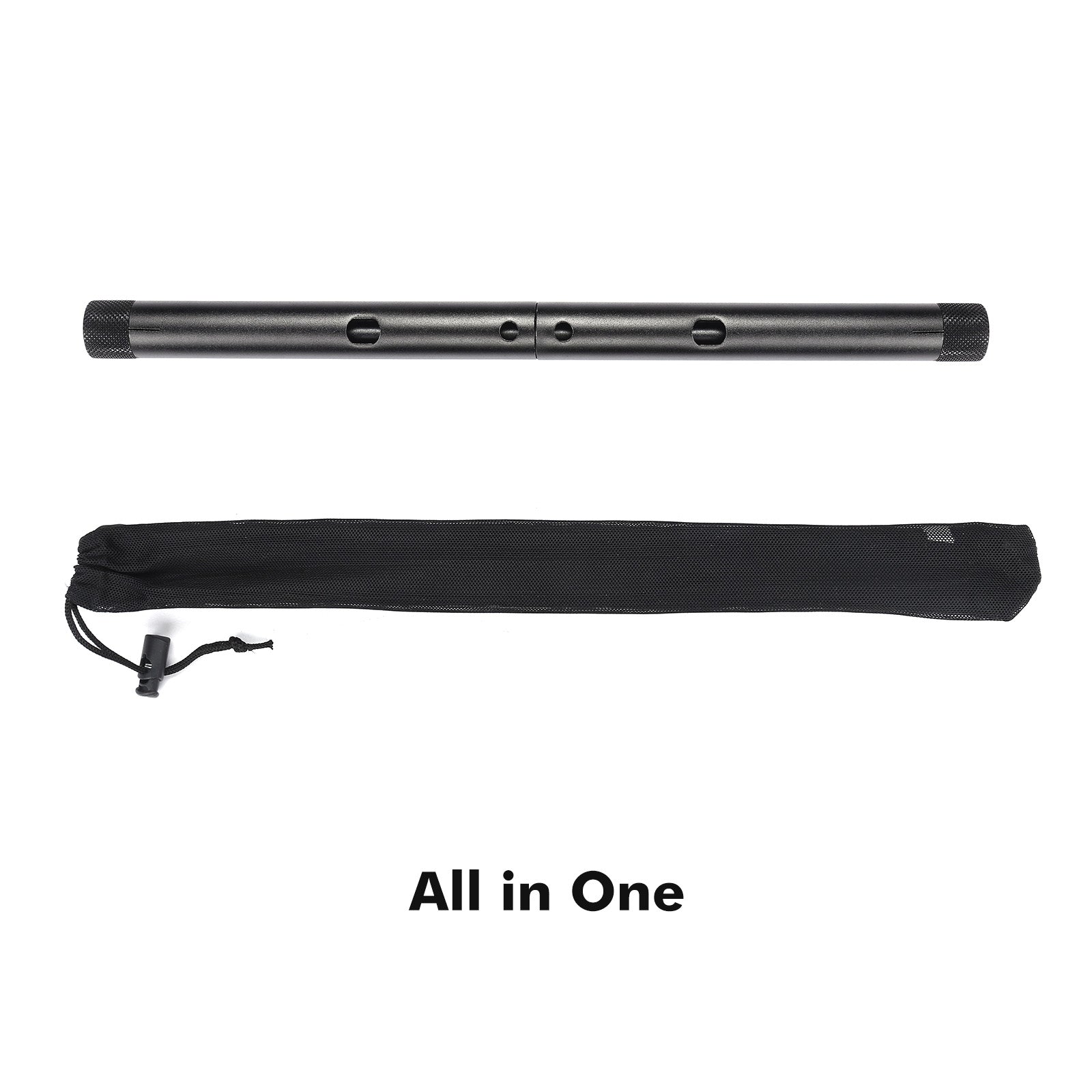 Disassembled Portable Bow Saw, Lightweight Aluminum Frame Camping Hand Saw with Storage Bag for Outdoor Wood Cutting