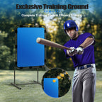 Adjustable Baseball Strike Zone Target, Pitching Practice Target for Kids & Training