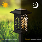 6 Pack Solar Lights Outdoor Bright Solar Pathway Lights Decorative Solar Waterproof Solar Powered Led Landscape Garden Lighting for Path Yard Walkway