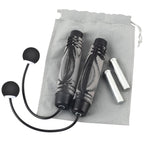 Ropeless Training Jump Rope with Weighted Handles for Fitness and Exercise