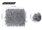 Gray Snuffle Mat for Dogs, 17.5" x 11.8", Interactive Feeding Foraging Game Toy, 1 Pack, Machine Washable Slow Feeder Mat Relieves Stress & Stimulates Natural Foraging Instincts