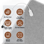 Cloud-Warm Electric Heated Mattress Pad | Twin Mini Luxury Bed Warmer with 9 Heat Settings