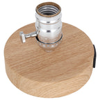 Vintage Table Lamps Edison Table Lamp Base with 2 USB Port Industrial Table Lamp USB Small Nightstand Lamp Holder for Table, Bedside, Bedroom E26
