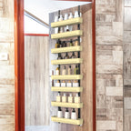 8-Tier Over The Door Pantry Organizer, Adjustable Metal Spice Rack & Storage for Kitchen