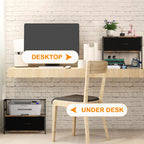 Desktop Printer Stand with Large Fabric Storage Drawer