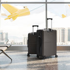 Trolley Case 3-Piece Hardside Lightweight Spinner Luggage Bag Set with TSA Lock