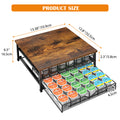 Urban Brew 72-Pod Coffee Drawer | Dual-Layer Sliding Organizer for K-Cups