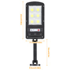 2 Pack Solar Lights Outdoor, LED Solar Flood Lights Outdoor Motion Sensor With Remote, 3 Modes Solar Lights For Outside Yard, Garden, Path & Parking Lot