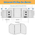 Road-Ready Pro Dog Barrier | Universal Adjustable Wire Mesh Safety Guard for SUVs & Trucks