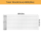 Hardware Cloth 1/4 inch (23 GA) 16in x 66ft/20ft Chicken Wire Fencing, Hot Dipped Galvanized Metal Wire Mesh Roll for Chicken Coop Rabbit Cages Snake Fence