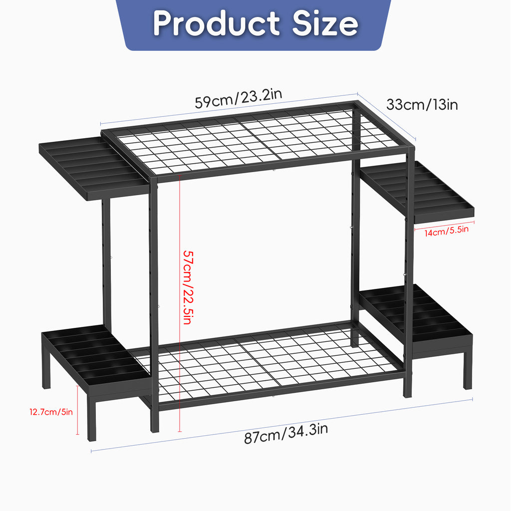 Independent Garage Ski and Snowboard Floor Organizer - Heavy Duty Vertical Storage Stand for 6 Pairs of Skis and Gear - Ideal Gift for Winter Sports Enthusiasts