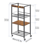 Home Gym Storage Rack, Heavy Duty Yoga Mat Holder Workout Equipment Storage Organizer Weight Rack with Hooks & Wheels for Dumbbells Kettlebells Dumbbell Yoga Block Foam Rollers Yoga Strap Resistance Bands, Fitness Exercise Equipment