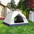 4-Person Instant Pop-Up Camping Tent, Waterproof Lightweight Outdoor Tent for Backpacking & Hiking