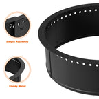 33-Inch Smokeless Fire Pit Ring with Ventilation Holes