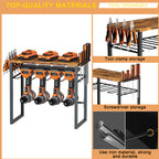 Power Tool Organizer w/Drill Holder Utility Rack Garage Storage Rack Heavy Duty
