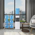 3-Tier Heavy Duty Steel Water Jug Storage Rack (Holds Six 5-Gallon Bottles)