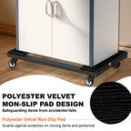 2-Piece Heavy-Duty Furniture Dolly Set with 360Â¡Ã£ Swivel Casters