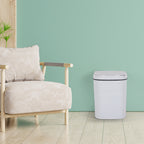 Single-Mode Automatic Motion Sensor Trash Can - Touchless Smart Waste Bin - Battery Operated Compact Garbage Can for Office & Bedroom