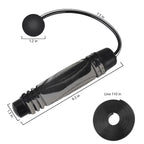 Ropeless Training Jump Rope with Weighted Handles for Fitness and Exercise
