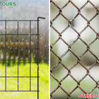 28 pieces garden fence, rust proof metal fence, farmland fence, small animal barrier, animal fence, used for garden decoration, park small animal barrier protection, vegetation protection