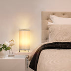 Dimmable Touch RGB Table Lamps (Set of 2)， Color Changing Night Lights with Remote Control.