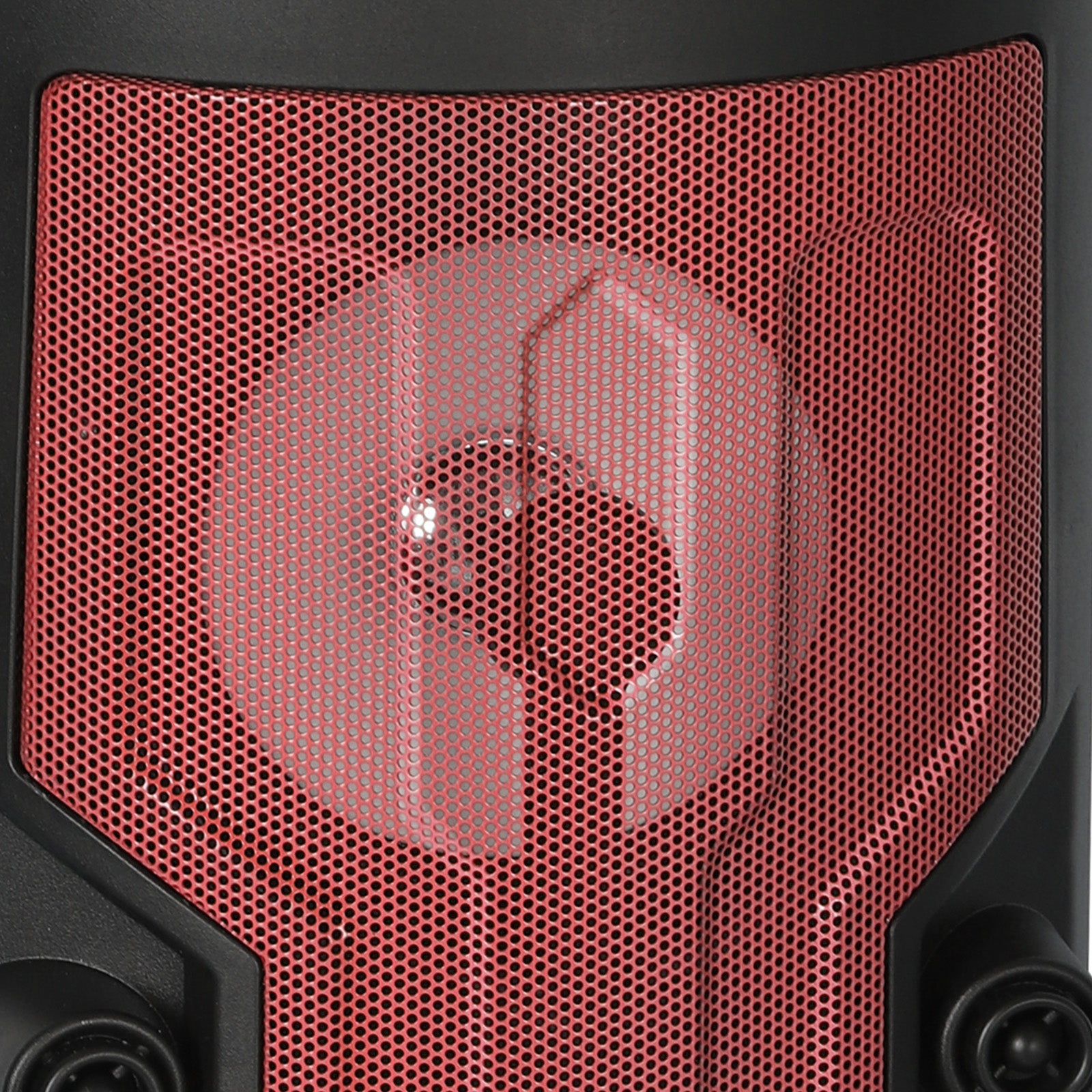 Wireless Bluetooth Karaoke Speaker - Red Dual-Speaker System with Microphone