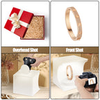 Mini Shooting Tent Photography Kit, Square Photo Studio with Rotating Dial & 6-Color Screens, USB Powered
