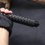 Tactical Camping Axe with Sickle & Survival Tools, Folding Portable Hatchet with Compass and Flint, Multitool for Hiking and Hunting,
