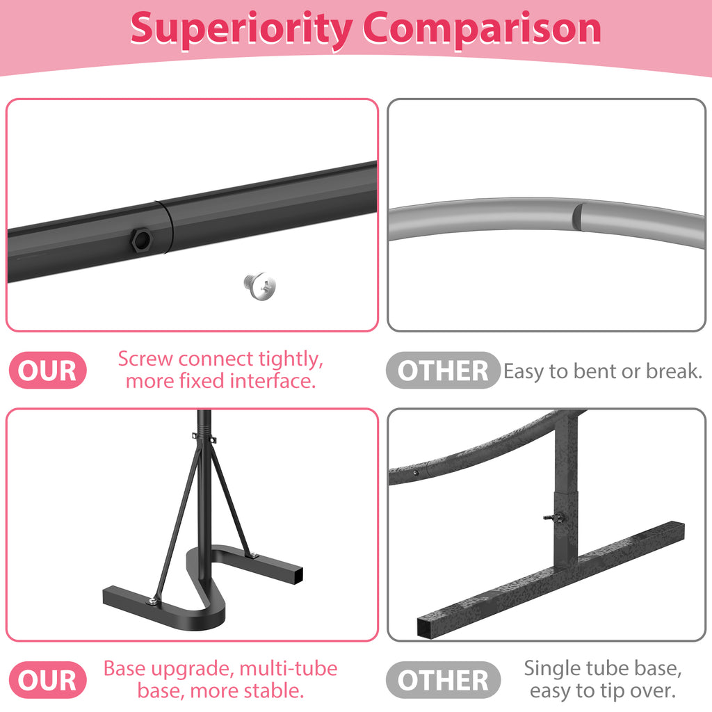 10-Foot Background Support Frame in Black Finish